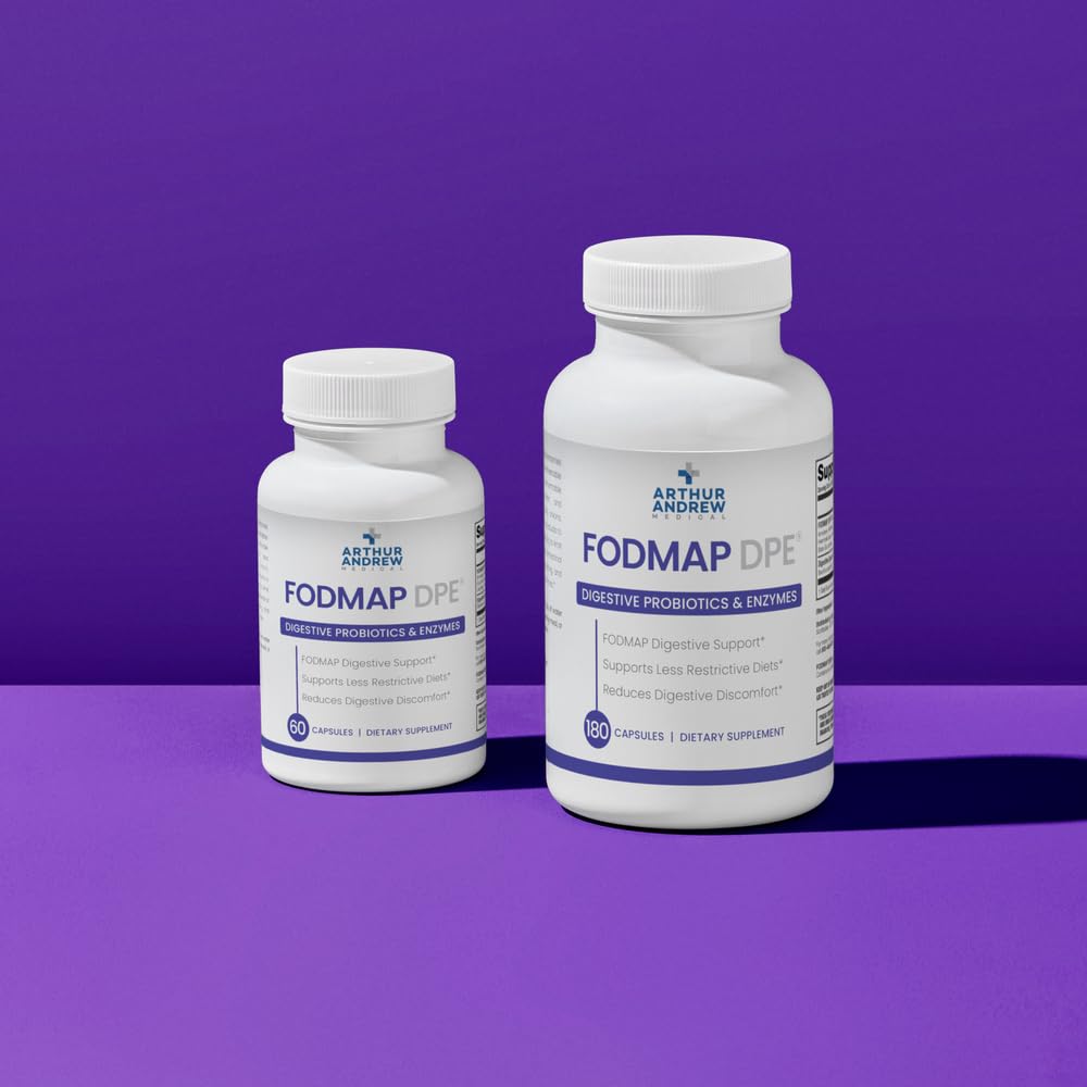 Arthur Andrew Medical, FODMAP DPE, Digestive Enzymes, Capsules