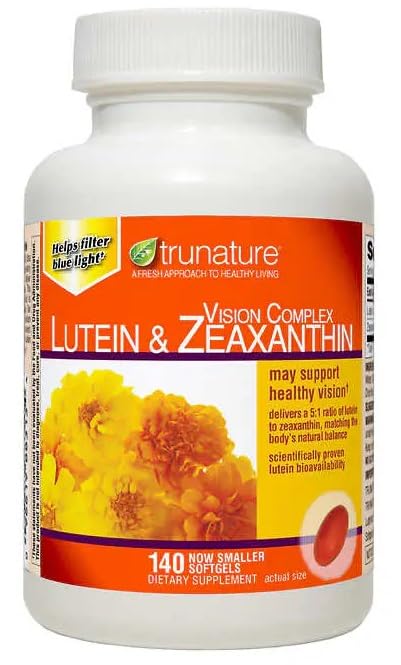 AmeriNutra Inc Tru-Nature Vision Complex Lutein & Zeaxanthin - 140 Softgels - image 2