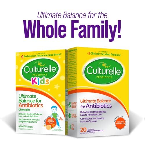 Culturelle Probiotics Ultimate Balance for Antibiotics - 20 Capsules - image 6