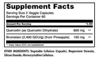 amazing nutrition Quercetin 800 Mg with Bromelain 165 Mg Veggie