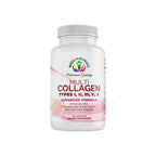Well and Blessed Multi Collagen Supplements for Women - 90 Capsules