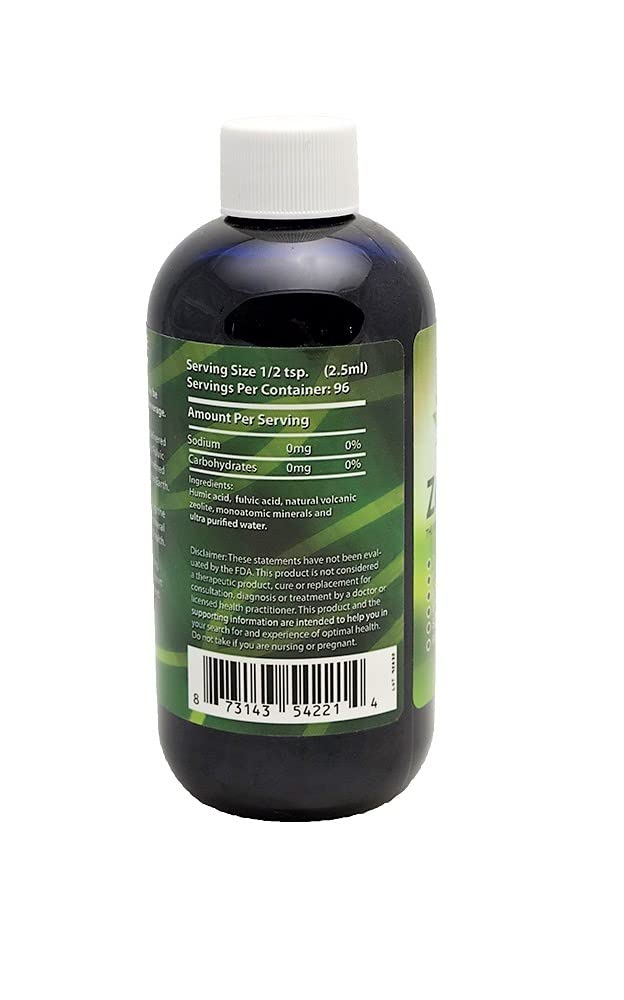 Living Foods USA ZeoHeal Humic and Fulvic Acid Mineral Supplement - 16 Fl Oz - image 2