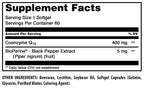 Amazing Nutrition CoQ10 with Bioperine 400 mg - 60 Softgels - image 4