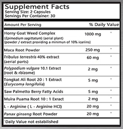 Health Solution Prime Tongkat Ali Extract Capsules - 120 Capsules - image 5