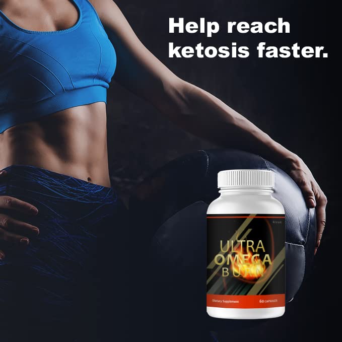 Kivus Ultra Omega Burn Keto - 180 Capsules - image 3