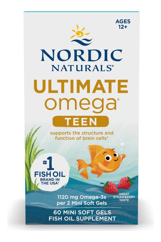 Nordic Naturals Ultimate Omega 2X Teen 1120mg EPA+DHA - 60 Softgels - image 4