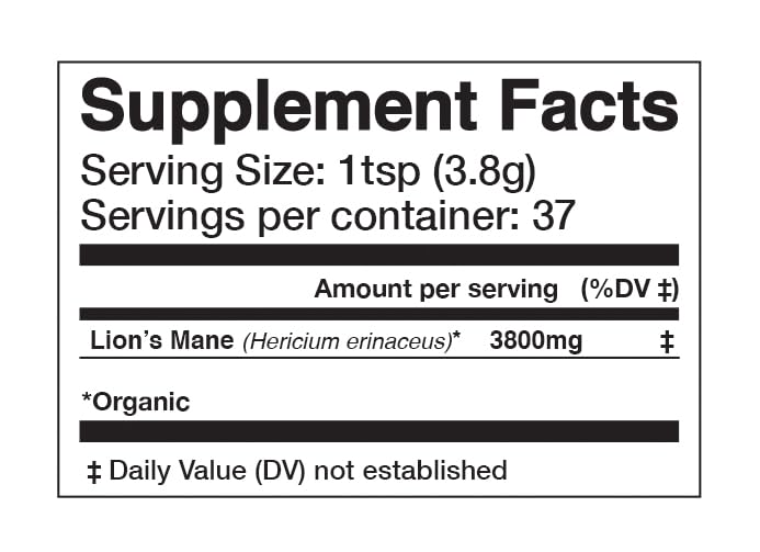 Anima Mundi Lions Mane Brain Tuner Mushroom Powder - 5oz - image 3