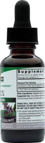 Nature's Answer Vitex Berry Alcohol Free Liquid - 1 Fl Oz (2 Pack) - image 4