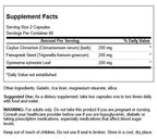 Swanson Full Spectrum Cinnamon, Fenugreek and Gymnema - 120 Capsules - image 2