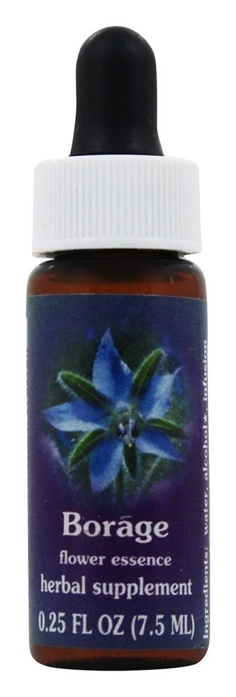 Flower Essence Services Borage Essence Liquid - 7.4 mL