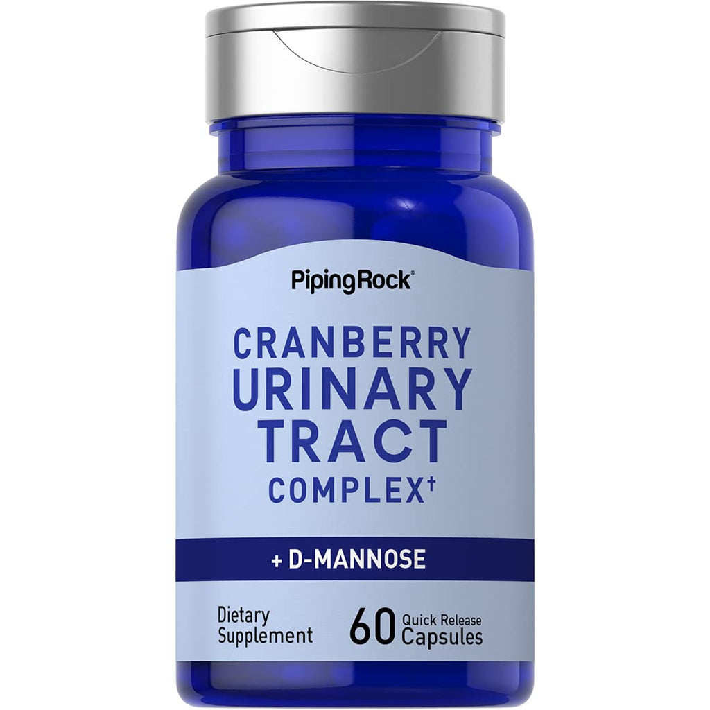 Piping Rock Cranberry Complex with D-Mannose & Probiotic - 60 Capsules