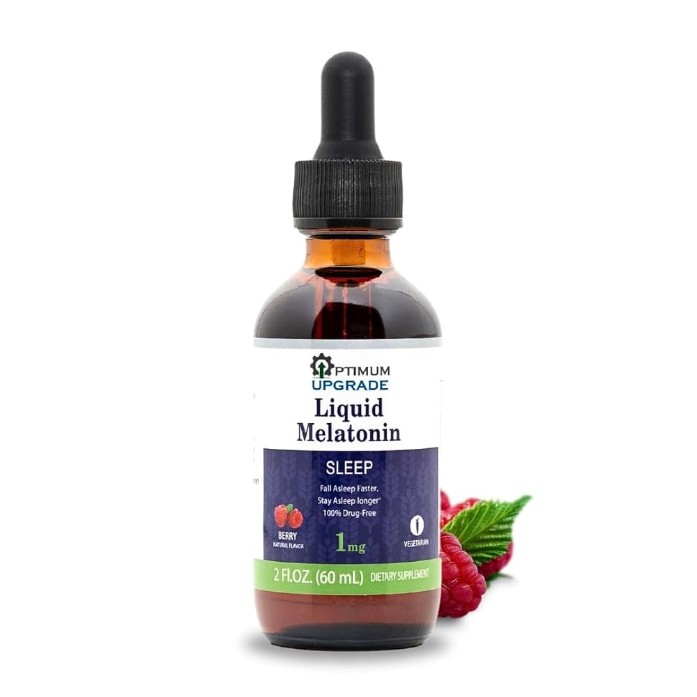 Shred Pak OU Melatonin Liquid Sleep Aid 1mg - 2 fl oz