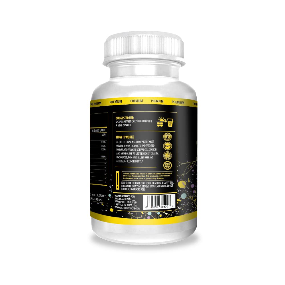 ACTIF Cell Division Support Maximum Strength - 30 Tablets - image 4