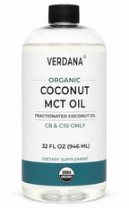 Verdana USDA Organic Coconut MCT Oil – 32 Fl Oz
