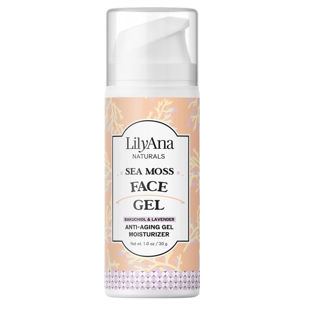 LilyAna Naturals Sea Moss with Bakuchiol Face Gel - 1 oz