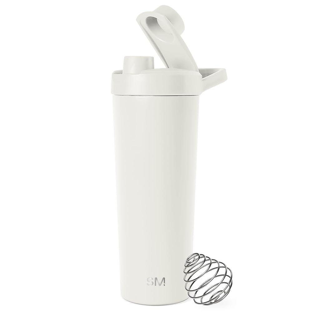 Simple Modern Stainless Steel Shaker Bottle with Ball