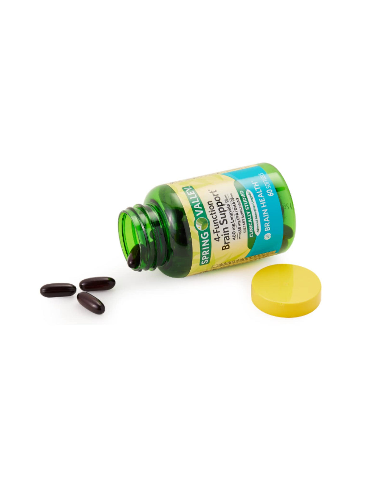 STS Home Spring Valley 4-Function Brain Support - 60 Softgels - image 3