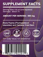 HerbEra Earth's Love - Muira Puama and Catuaba Alcohol-Free Herbal