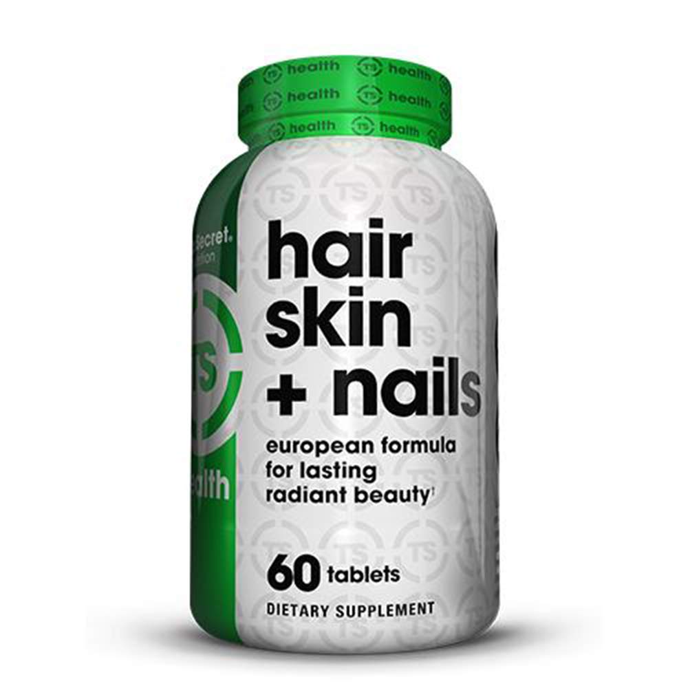 Top Secret Nutrition Hair Skin + Nails Biotin Support - 60 Tablets