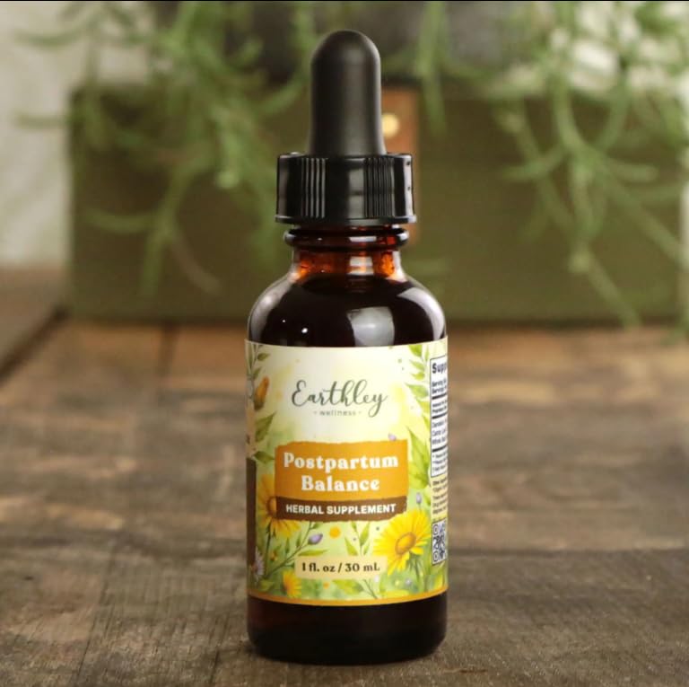 Earthley Wellness Postpartum Balance Herbal Supplement - 2 Fl Oz - image 5