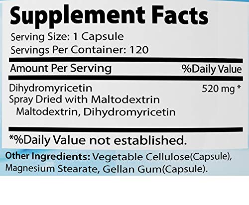 Absonutrix Dihydromyricetin 520 mg - 120 Capsules - image 2