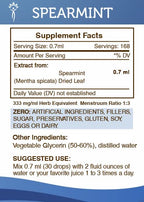 Secrets of the Tribe Spearmint Alcohol-Free Liquid Extract