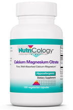 Allergy Research Group Calcium Magnesium Citrate - 100 Capsules