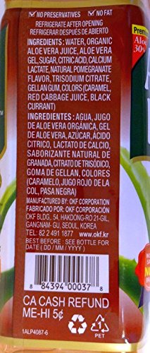 OKF Aloe Vera King Pomegranate Flavour Drink - 10 Pack - image 5