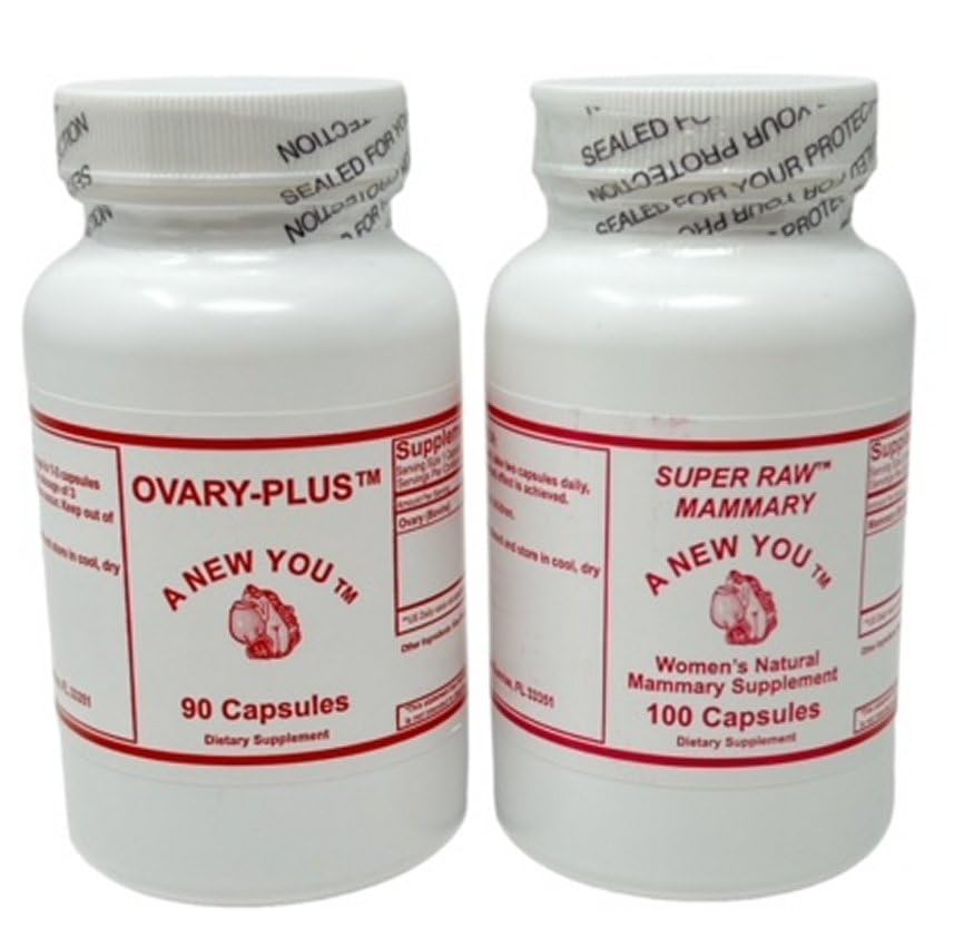 SOR, Inc. Ovary and Mammary Glandular Pills Two Pack - 190 Capsules