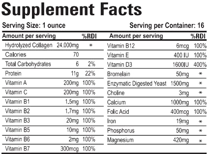 Organic Farms Vitamins Collagen 21 Hydrolyzed Powder - 16 oz - image 2