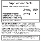 ML Naturals Phosphatidyl Serine 200mg Memory & Brain Support - image 2