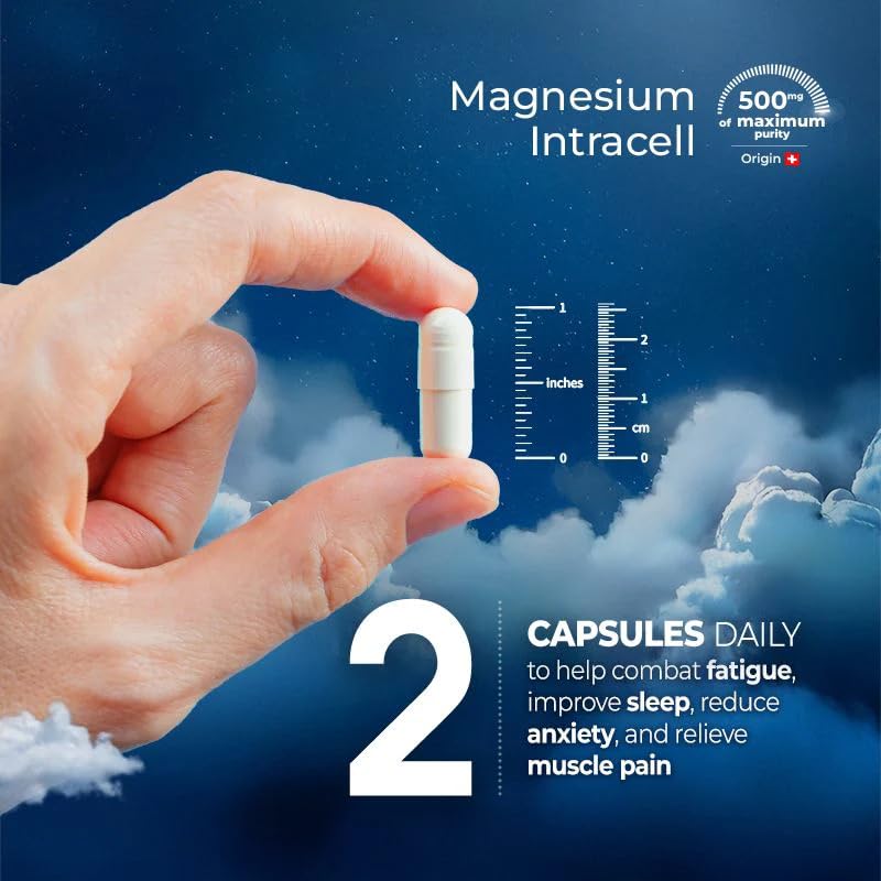 Paleolf Magnesium Intracell 500 mg - 120 Capsules - image 6