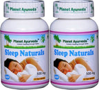 Planet Ayurveda Sleep Naturals - 2 Bottles (Each 60 Capsules