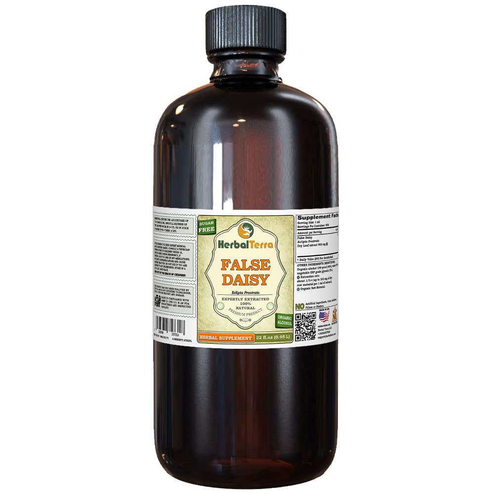 Herbal Terra False Daisy Tincture Liquid Extract - 32 fl oz