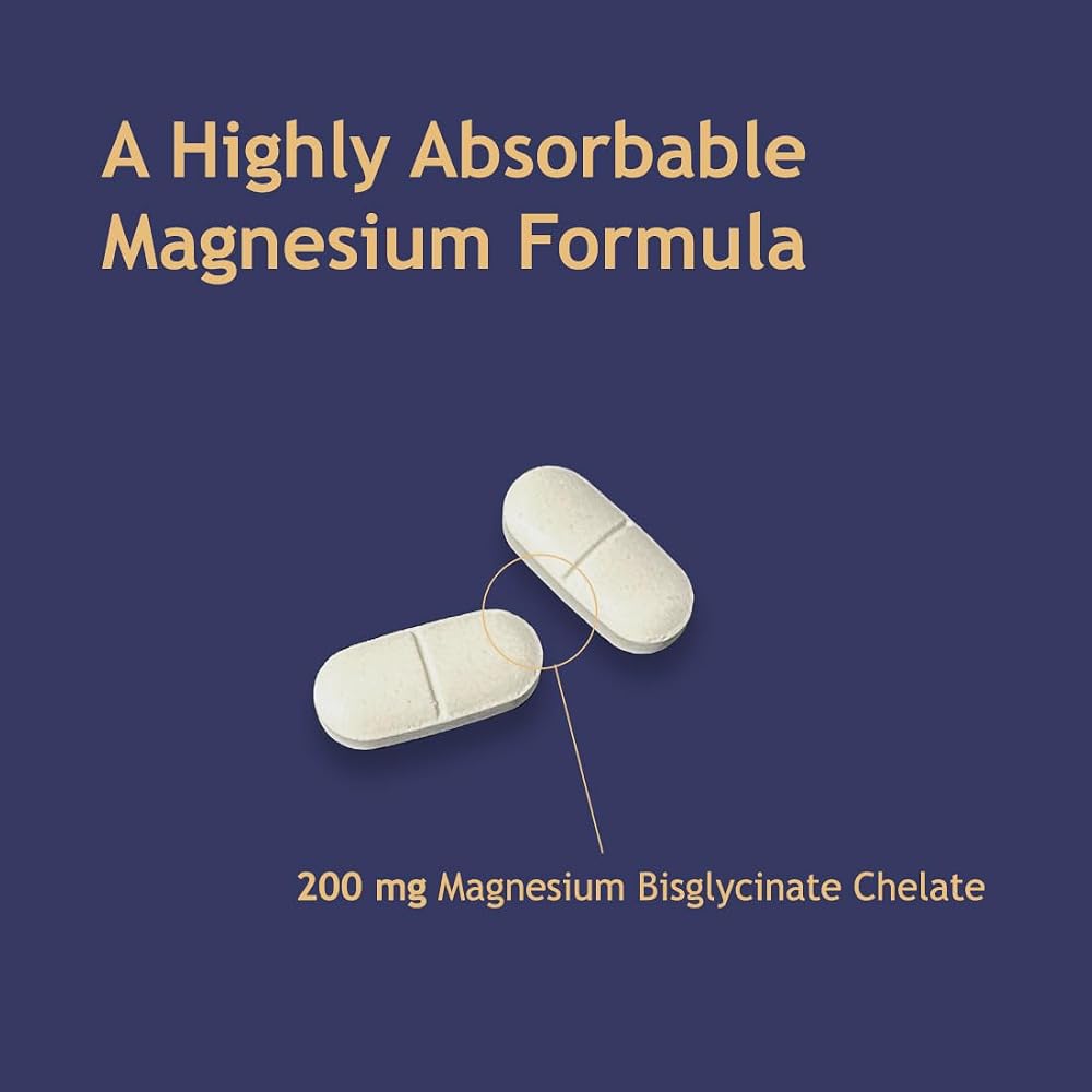 Philosophy Nutrition Magnesium Bisglycinate 200 mg - 120 Tablets - image 3
