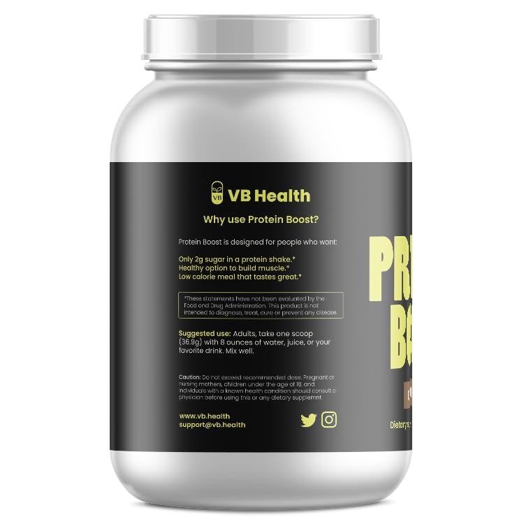 VB Health Whey Protein Chocolate Brownie - 30 Servings - image 2