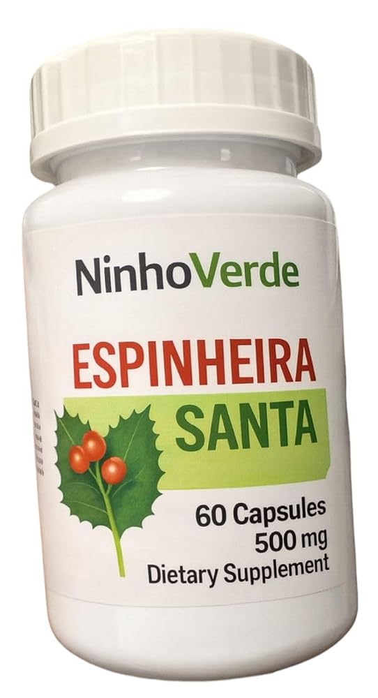 Ninho Verde Espinheira Santa 500mg - 60 Capsules