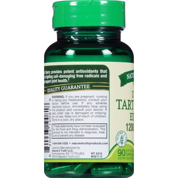 Nature's Truth Ultra Tart Cherry 1200 mg Capsules - 360 Capsules - image 2