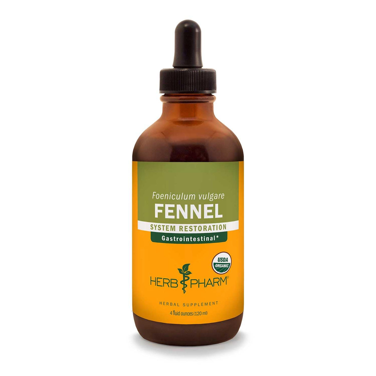 Herb Pharm Certified Organic Fennel Extract for Digestive System