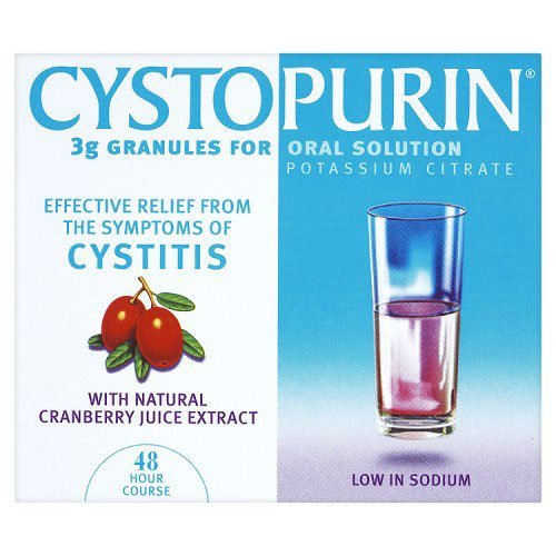 Cystopurin Cranberry Juice Extract Granules for Oral Solution - 12 Sachets