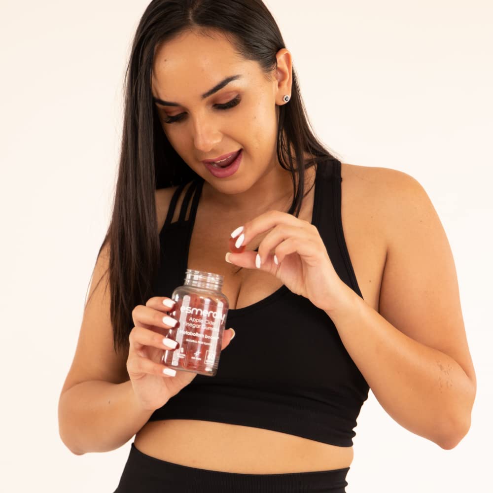 Esmerally Apple Cider Vinegar Gummies with B12 - 180 Gummies - image 3