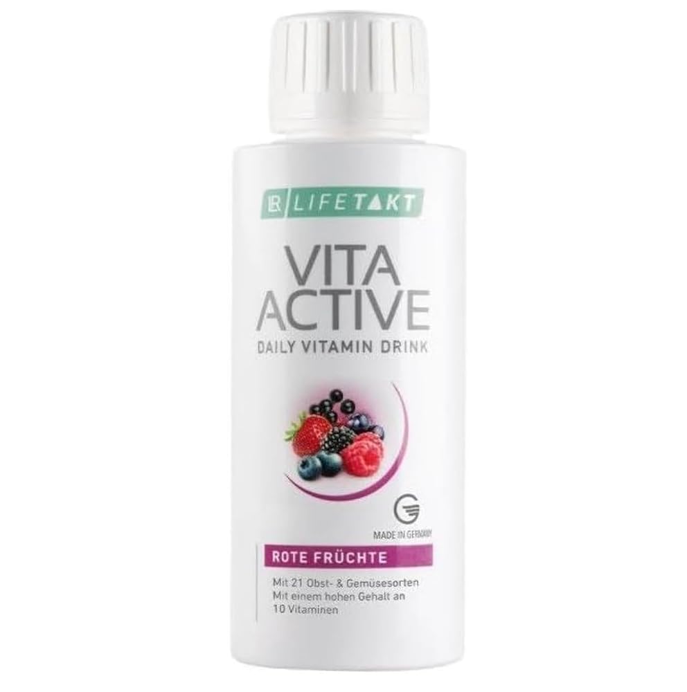 LR Health & Beauty Lifetakt Vita Active Red Fruit Drink - 5 Fl Oz