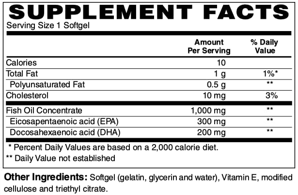 Netrition Enteric-Coated Super Omega-3 EPA + DHA - 120 Softgels - image 2