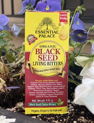 Essential Palace Organic Black Seed Detox Living Bitters [8oz] - image 3