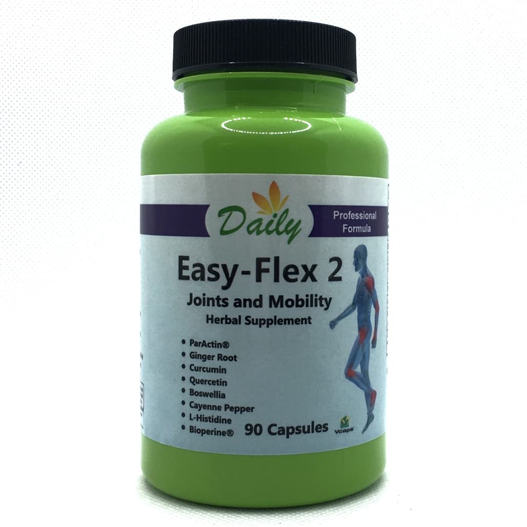 Daily Manufacturing Easy-Flex 2 Herbal Supplement - 90 Vegetarian Capsules