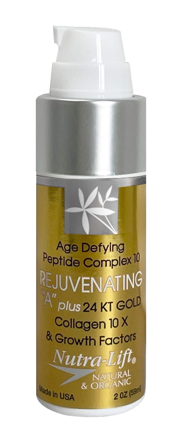 Nutra-Lift Rejuvenating A 24KT Gold Collagen Facial Care - 2 oz