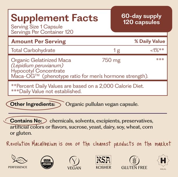 Natural Health International Revolution Macalibrium - Natural