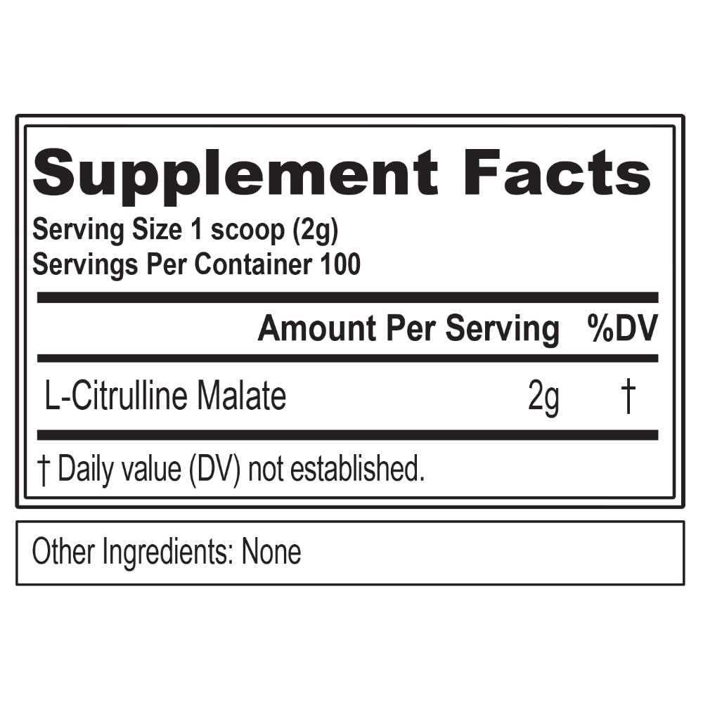 Evlution L-Citrulline Malate 2:1 Powder - 100 Servings - image 2