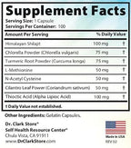 Dr Clark Heavy Metal Support Mineral Replacement - 100 Capsules - image 2