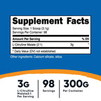 Nutricost L-Citrulline Malate Powder 2:1 - 2 Pack - image 2